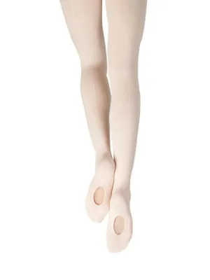 Capezio 18C Children's Mesh Transition Tights with Mock Seams