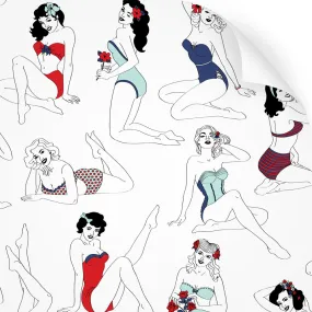 * Pin-Up (Colour) - Wallpaper 3m *