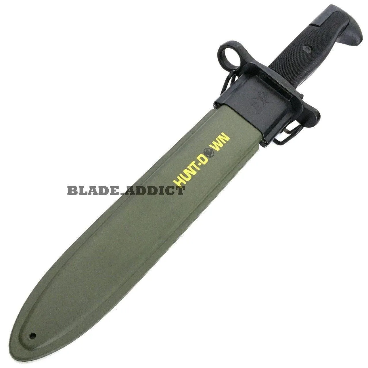 12.5" M1 US RIFLE Bayonet Military Tactical Combat Hunting Knife