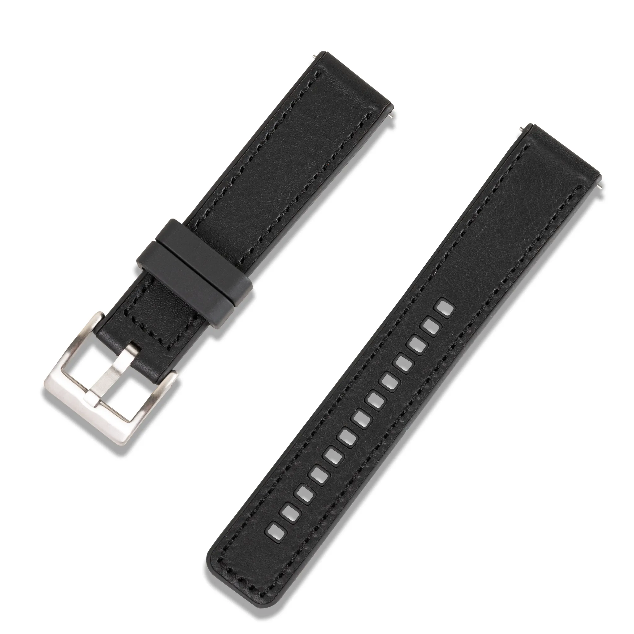 20mm Straight End Hybrid FKM Rubber Strap (UL03)