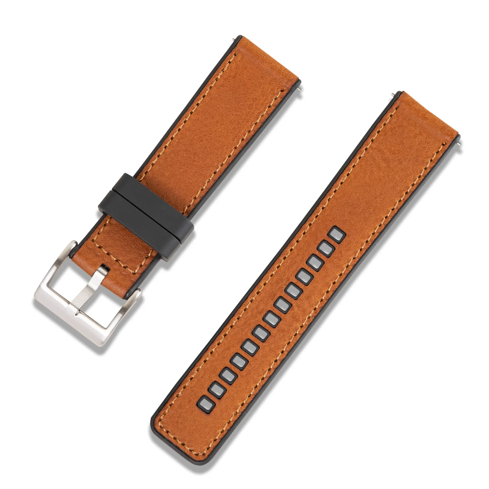 22mm Straight End Hybrid FKM Rubber Strap (UL03)