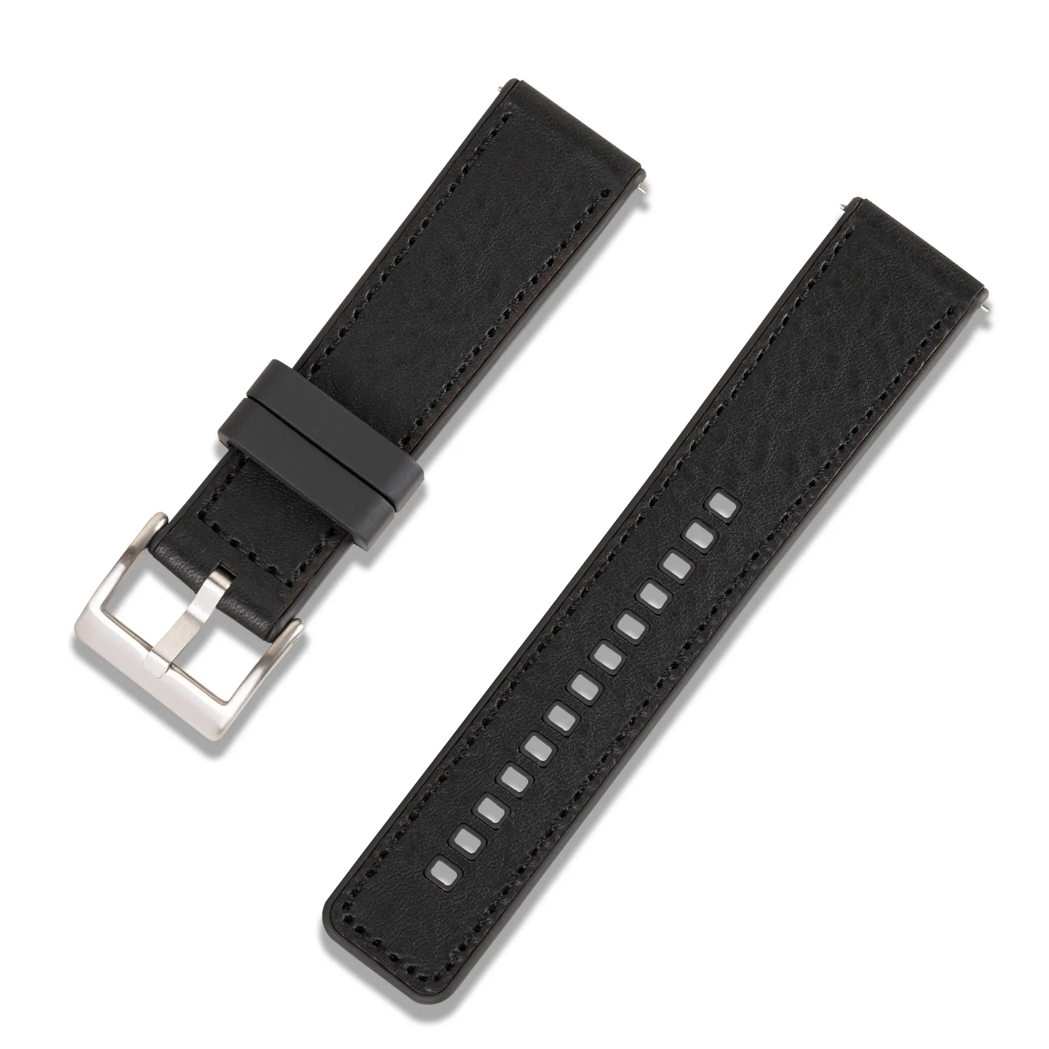 22mm Straight End Hybrid FKM Rubber Strap (UL03)