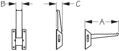 328025 - Folding Mast Step Stainless Steel .