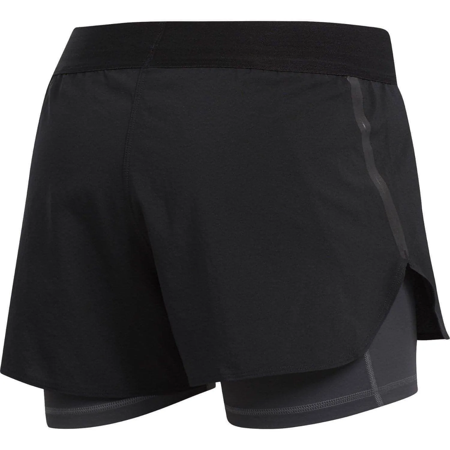 adidas AlphaSkin 2 In 1 Womens Training Shorts - Black