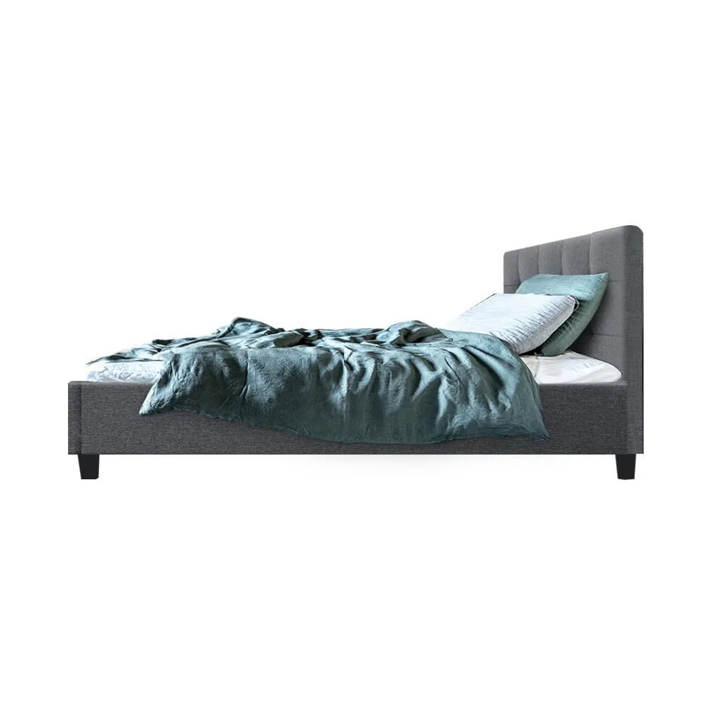 Agnes King Single Bed Frame Grey