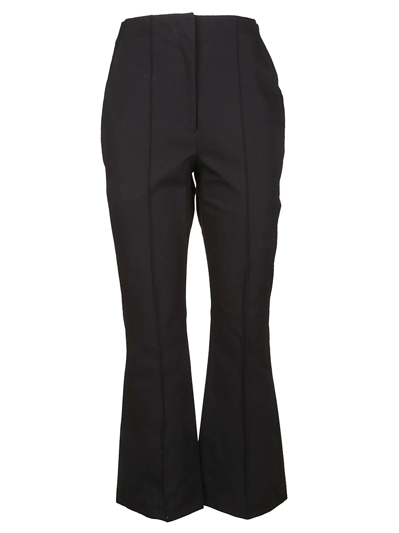 Alexander Wang Logo Band Flared Trousers