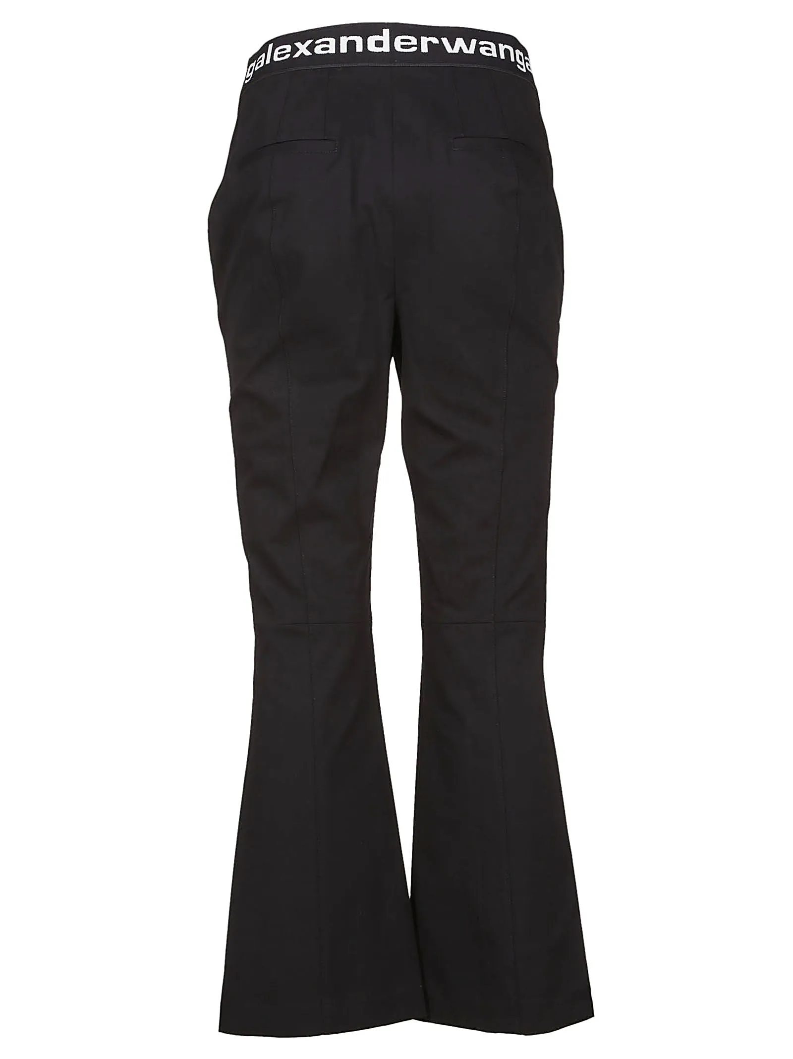 Alexander Wang Logo Band Flared Trousers