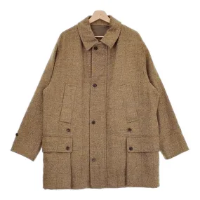 A.PRESSE 新品 Hunting Half Coat 23AAP-01-11H サイズ2 定価198000円 コート 23AW ブラウン メンズ アプレッセ【中古】4-1011A♪