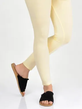 Basic Tights-Cream