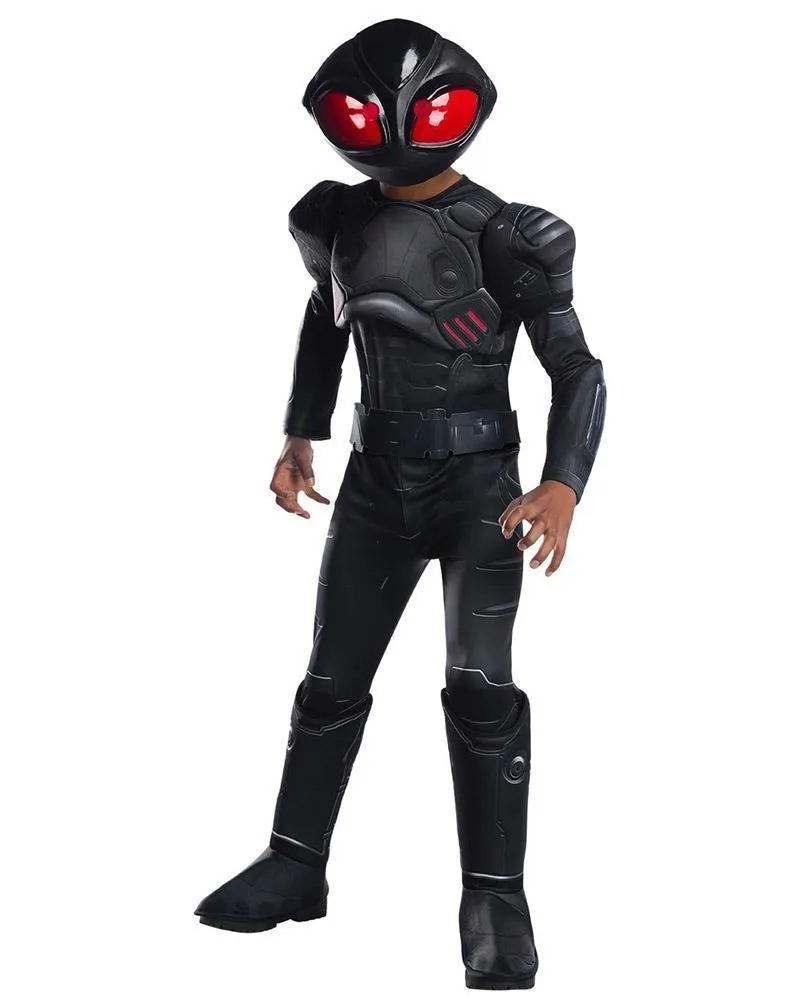 Black Manta Deluxe Costume for Kids - Warner Bros Aquaman