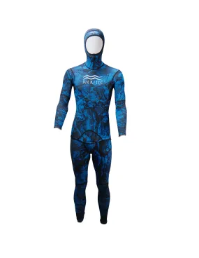 Blue Trilobite Full-Body Lycra Rashguard W/ Farmer John Bottoms