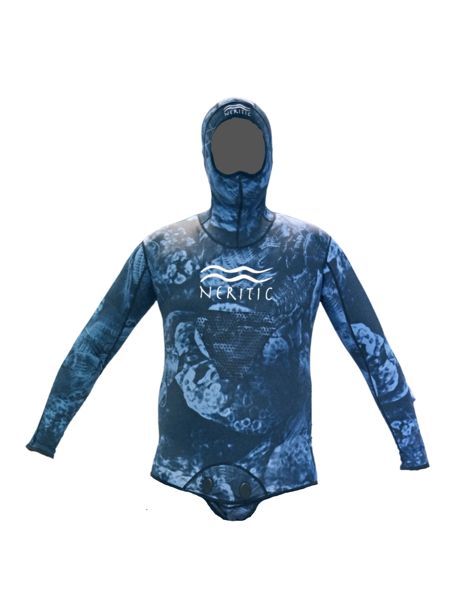 Blue Trilobite Full-Body Lycra Rashguard W/ Farmer John Bottoms