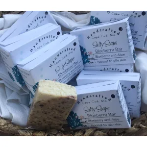 Blueberry and Aloe Farm fresh soap