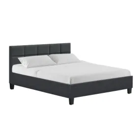 Bondi Queen Bed Frame Charcoal