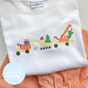 Boy Shirt - Christmas Construction