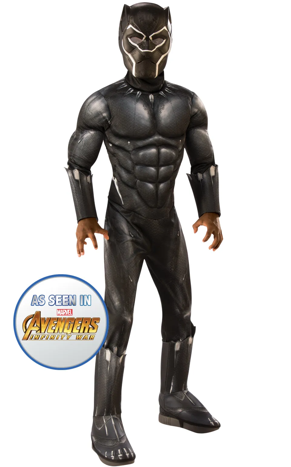 Boys Black Panther Avengers Halloween Superhero Costume