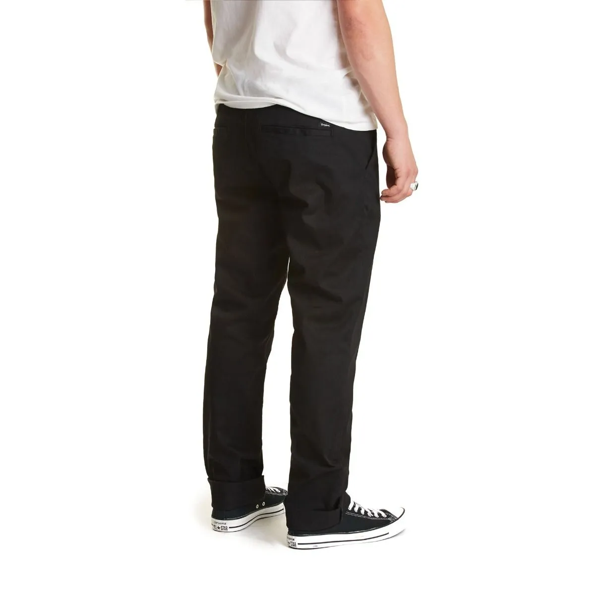 Brixton Reverse Chino Pant - Black