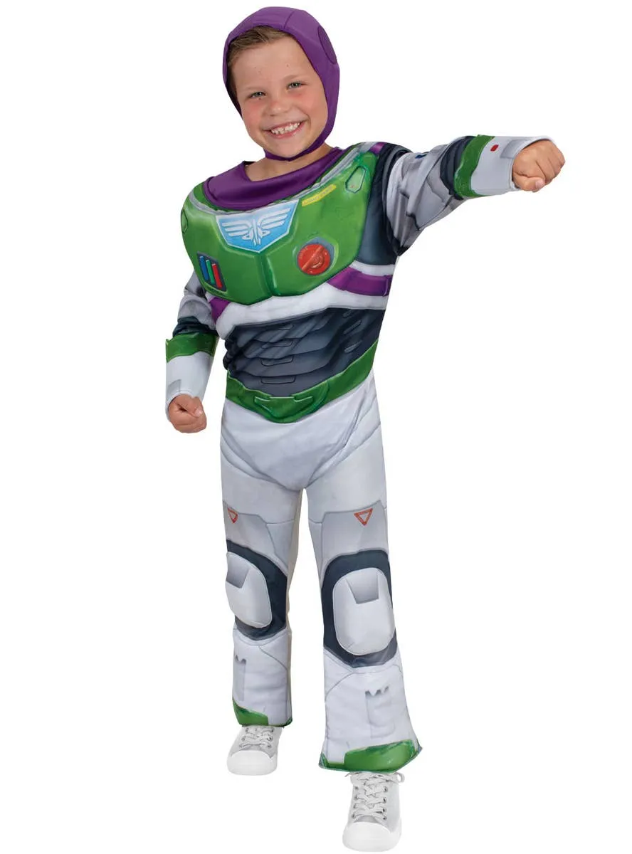 Buzz Lightyear Movie Kids Deluxe Dress Up Costume