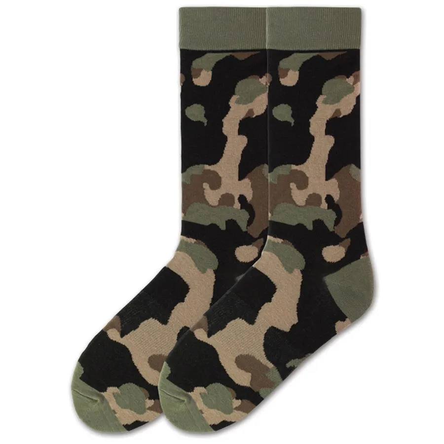 Camouflage Men’s Crew Sock