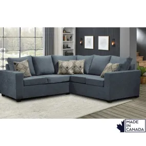 Canadian Made 2 x 2 Sectional | 17 Fabric Options