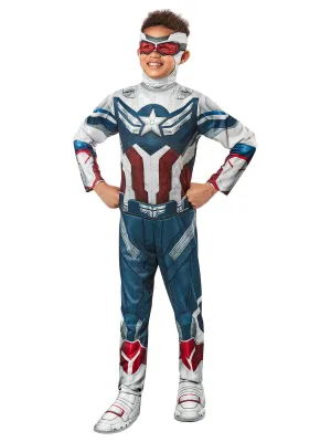 Captain America Classic Falcon & Winter Soldier Costume Child - Buy Online Only