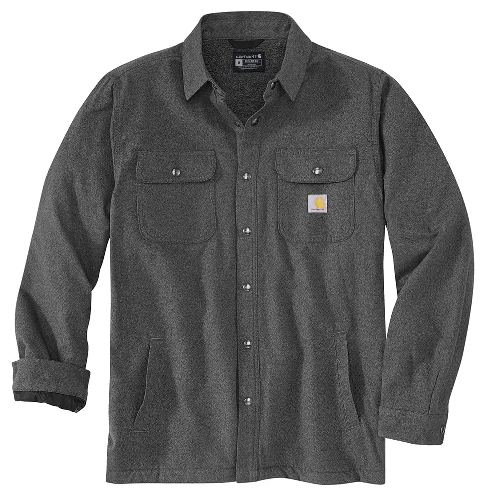 Carhartt 105939 & 106354 Men's Relaxed Fit Flannel Sherpa-Lined Shirt Jac