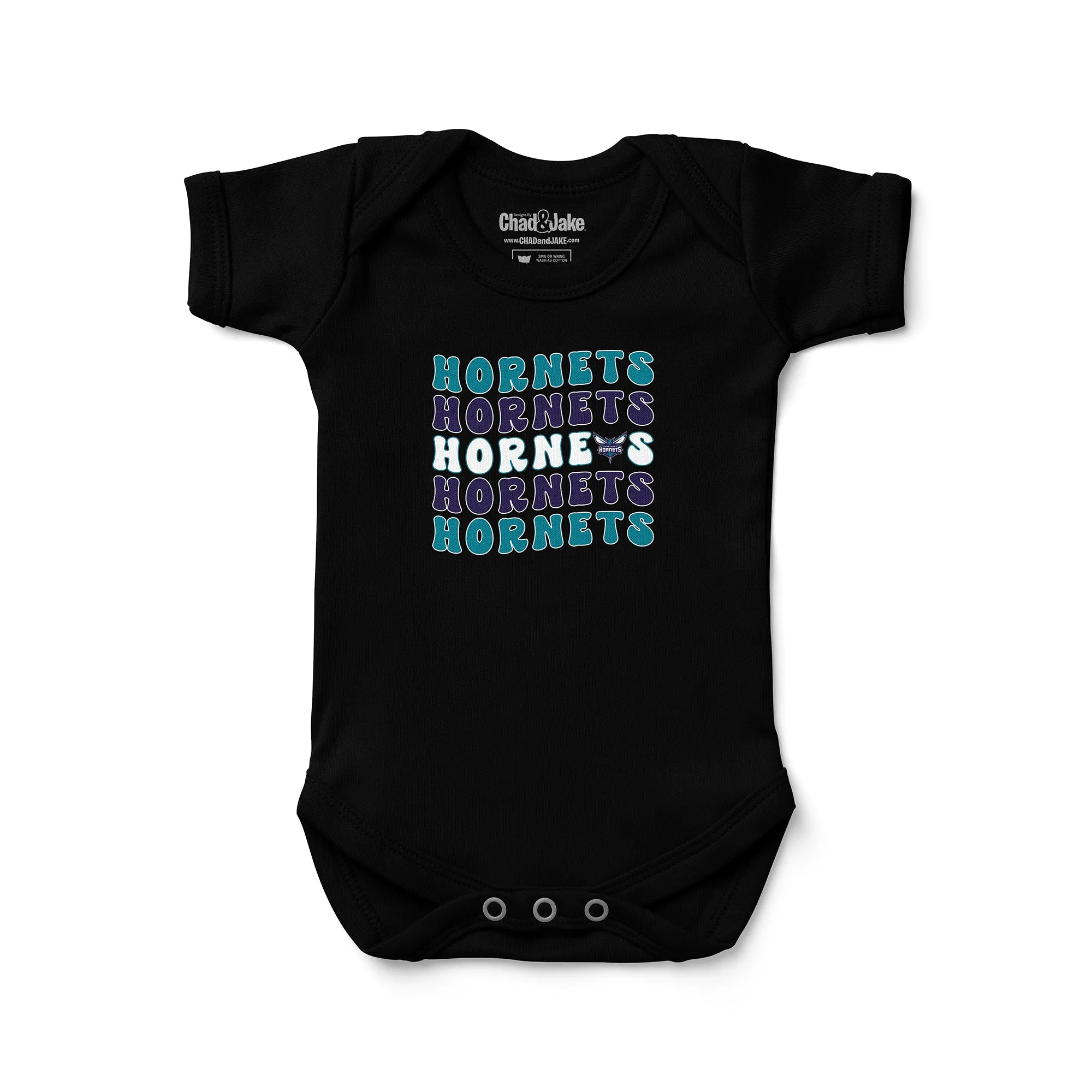 Charlotte Hornets "Groovy" Bodysuit