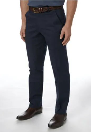 City Club - Navigator Stretch Chino - Navy | Tan | Black