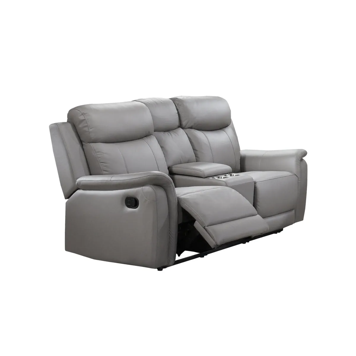 ComfortMaxx Reclining Loveseat with Console