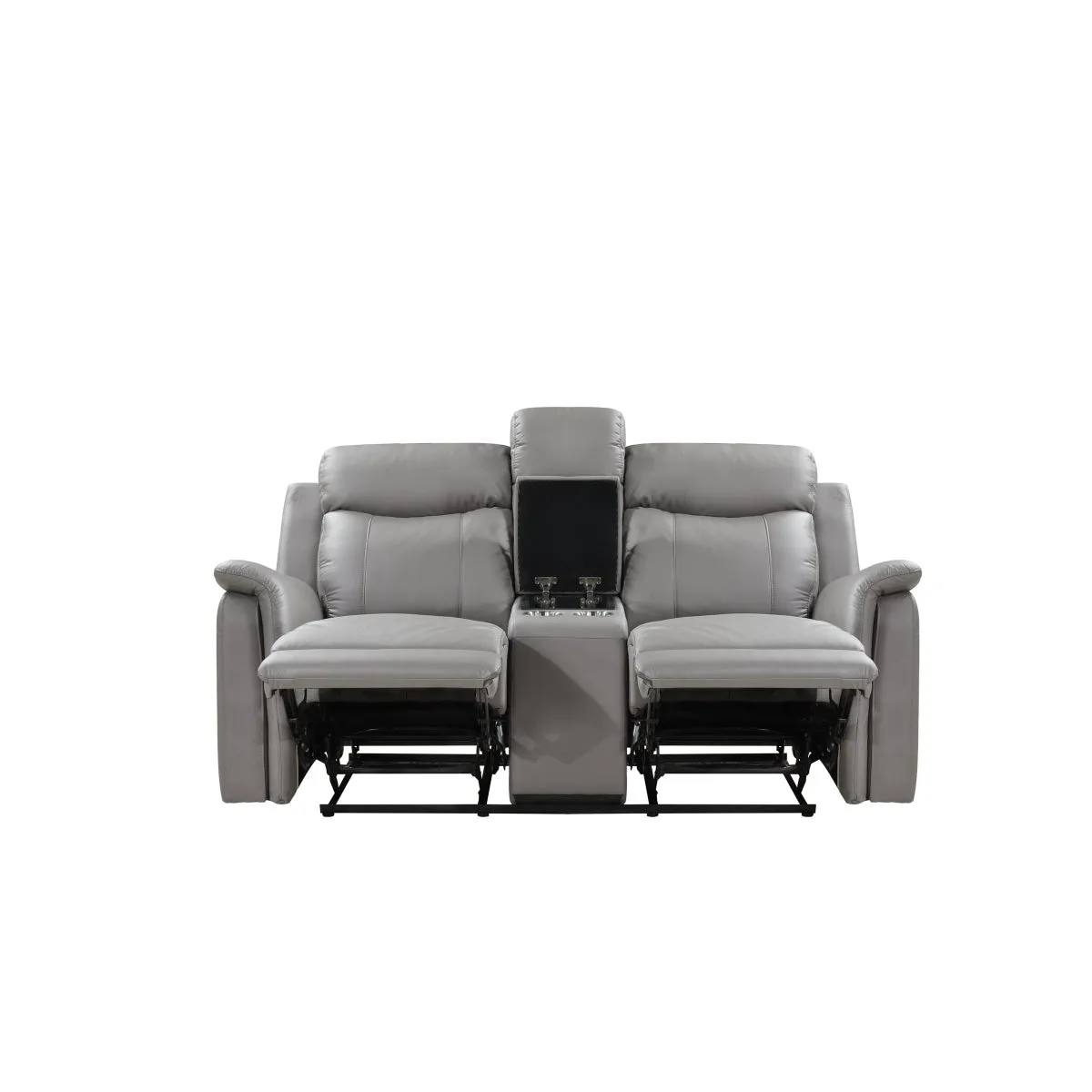 ComfortMaxx Reclining Loveseat with Console