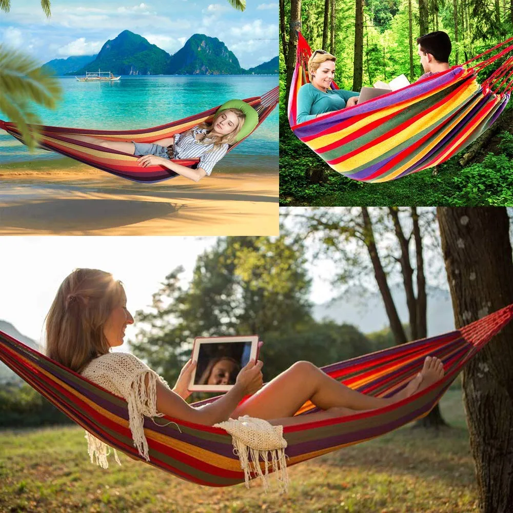 Cotton Fabric Double Brazilian Wide Hammock - KAK