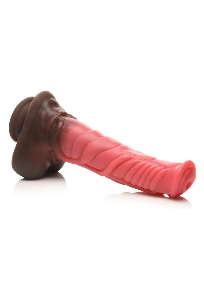 Creature Cocks Deluxe Centaur Thrusting and Vibrating Rechargeable Silicone Dildo