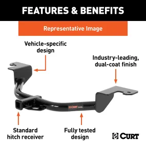 CURT 11403 CURT 11403 Class 1 Trailer Hitch; 1-1/4-Inch Receiver; Fits Select Chrysler 200