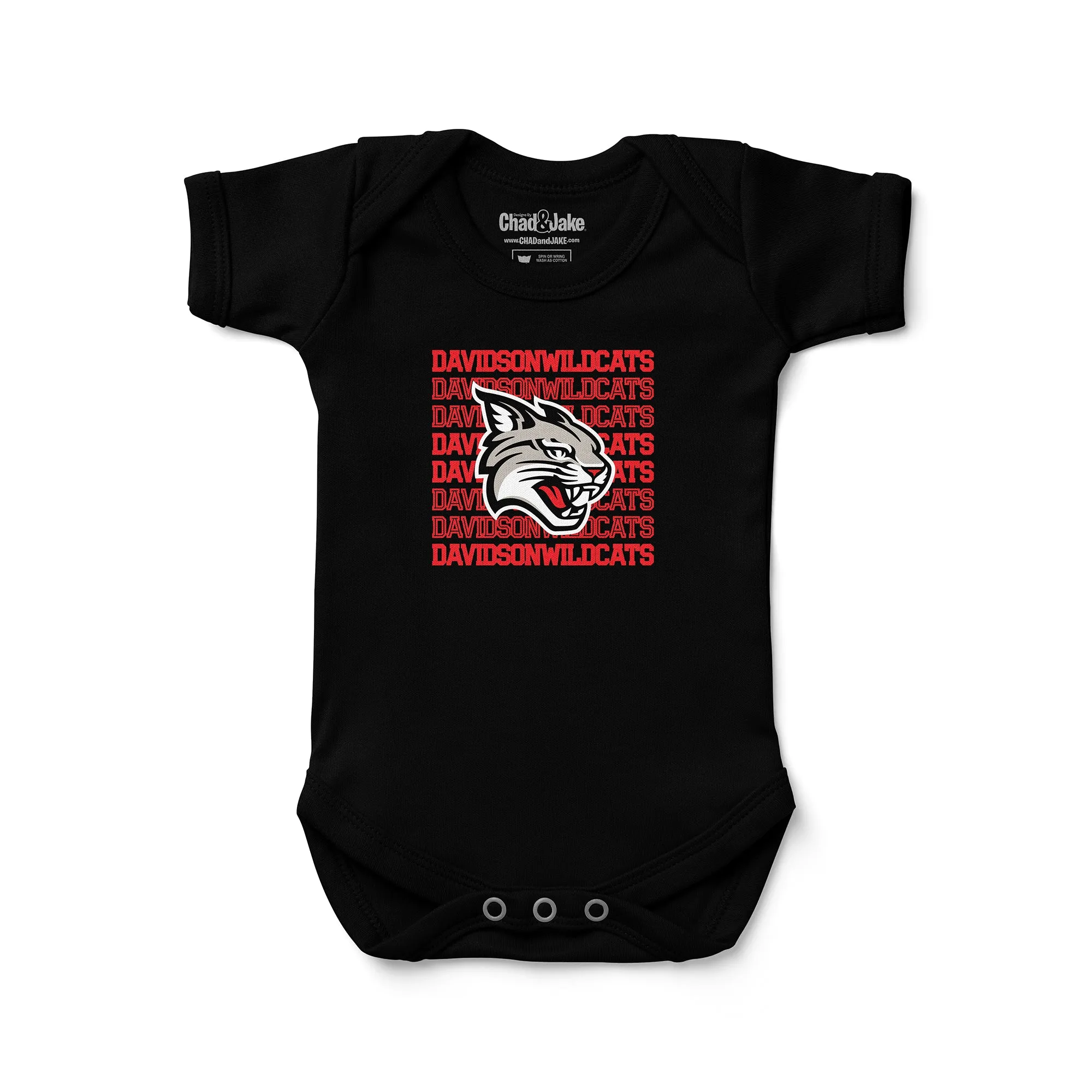 Davidson Wildcats Retro Bodysuit