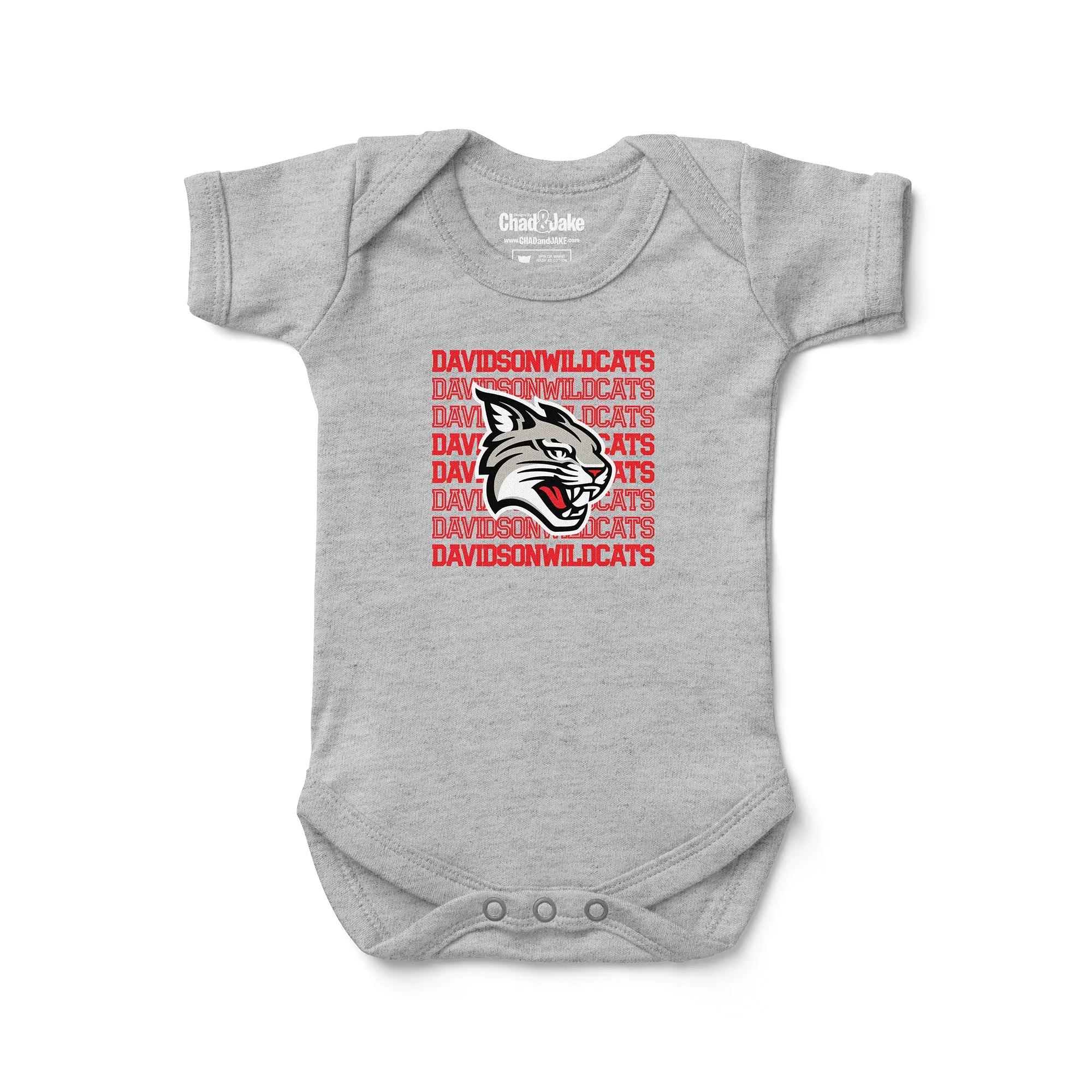 Davidson Wildcats Retro Bodysuit