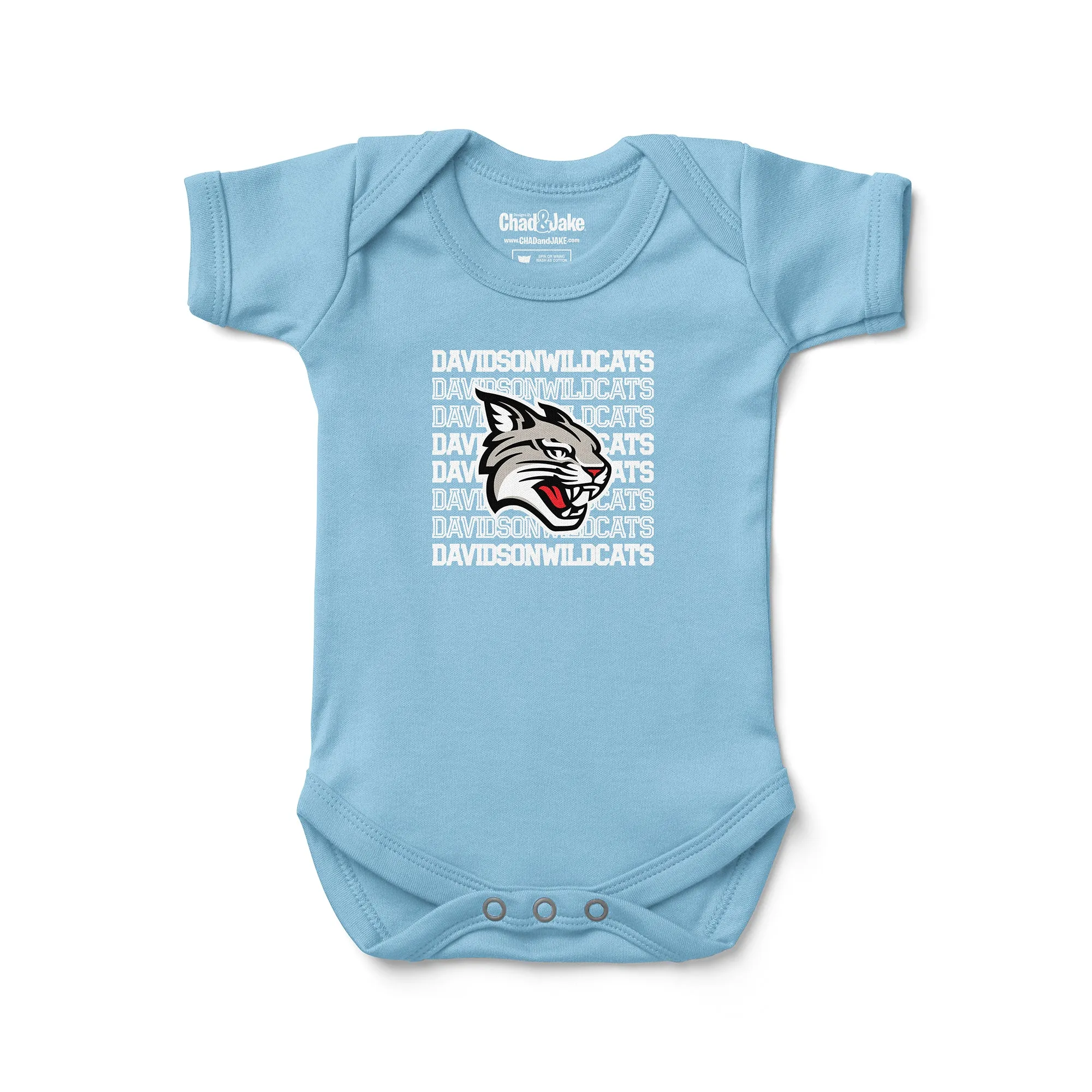 Davidson Wildcats Retro Bodysuit