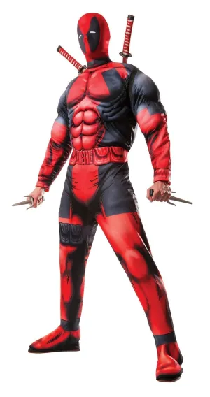 Deadpool Deluxe Costume for Adults - Marvel Deadpool