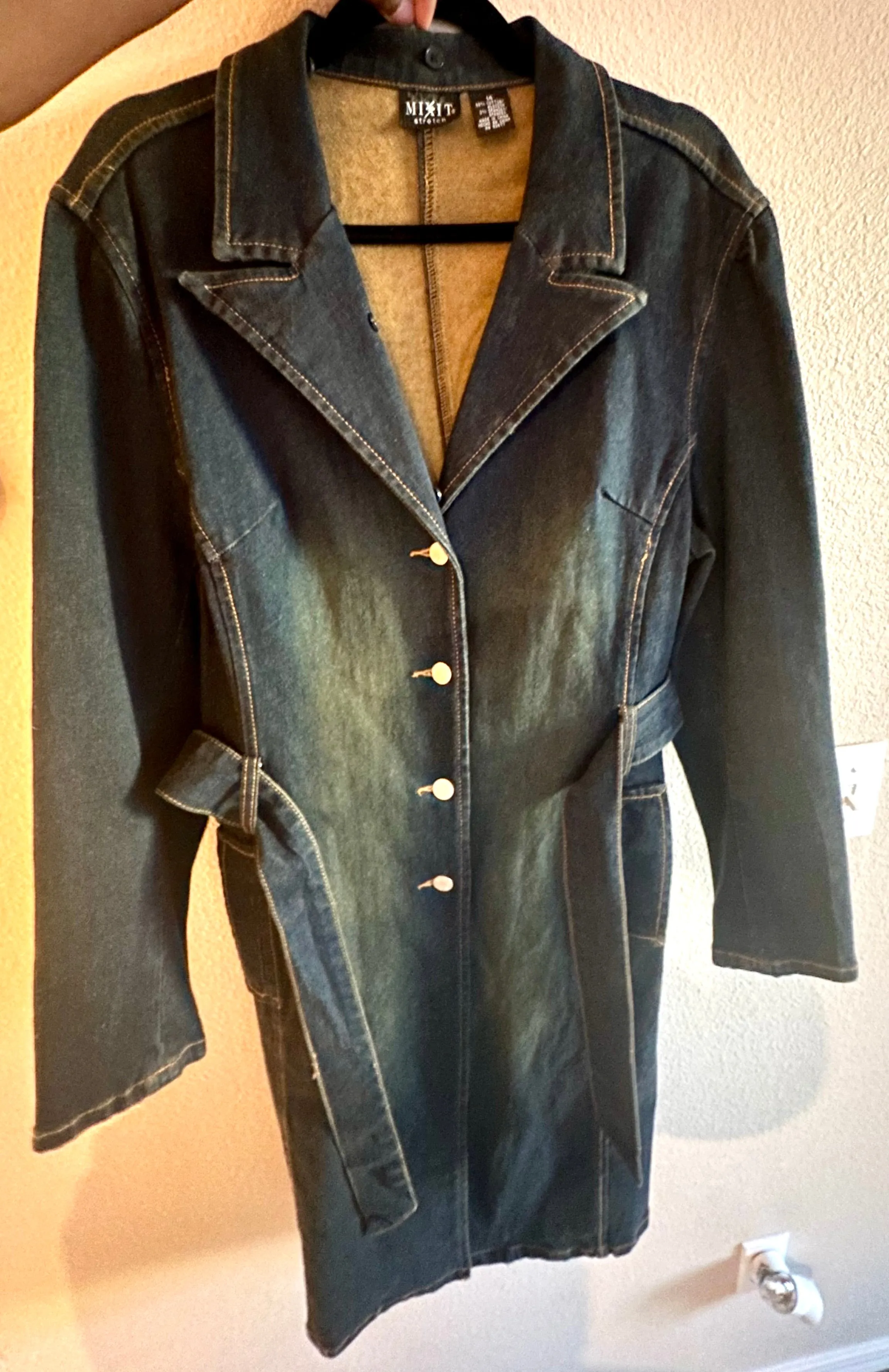 Denim Trench Coat L/XL (1/1)