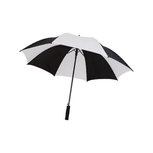 Diamondback Golf Umbrella, Polyester Fabric, Black/White Fabric, 29 in