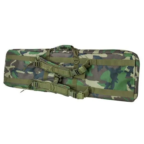 Double Carbine Case - 42", Woodland Camo