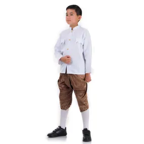 Elegant Chut Thai Boys Costume Outfit