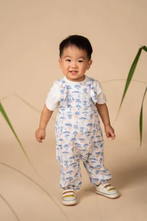 Emery Jumpsuit - Blue Safari