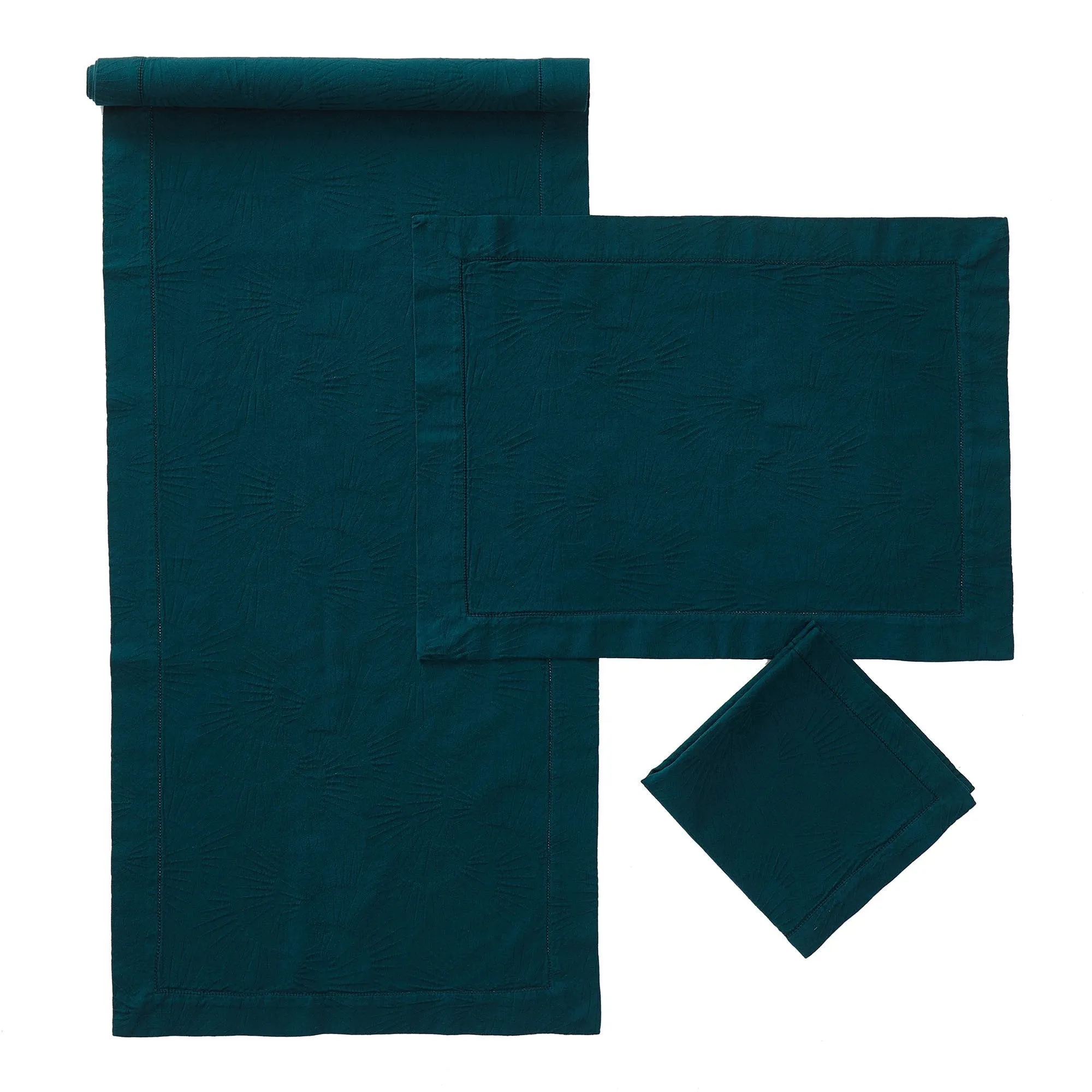 Espinho Table Runner [Forest green]