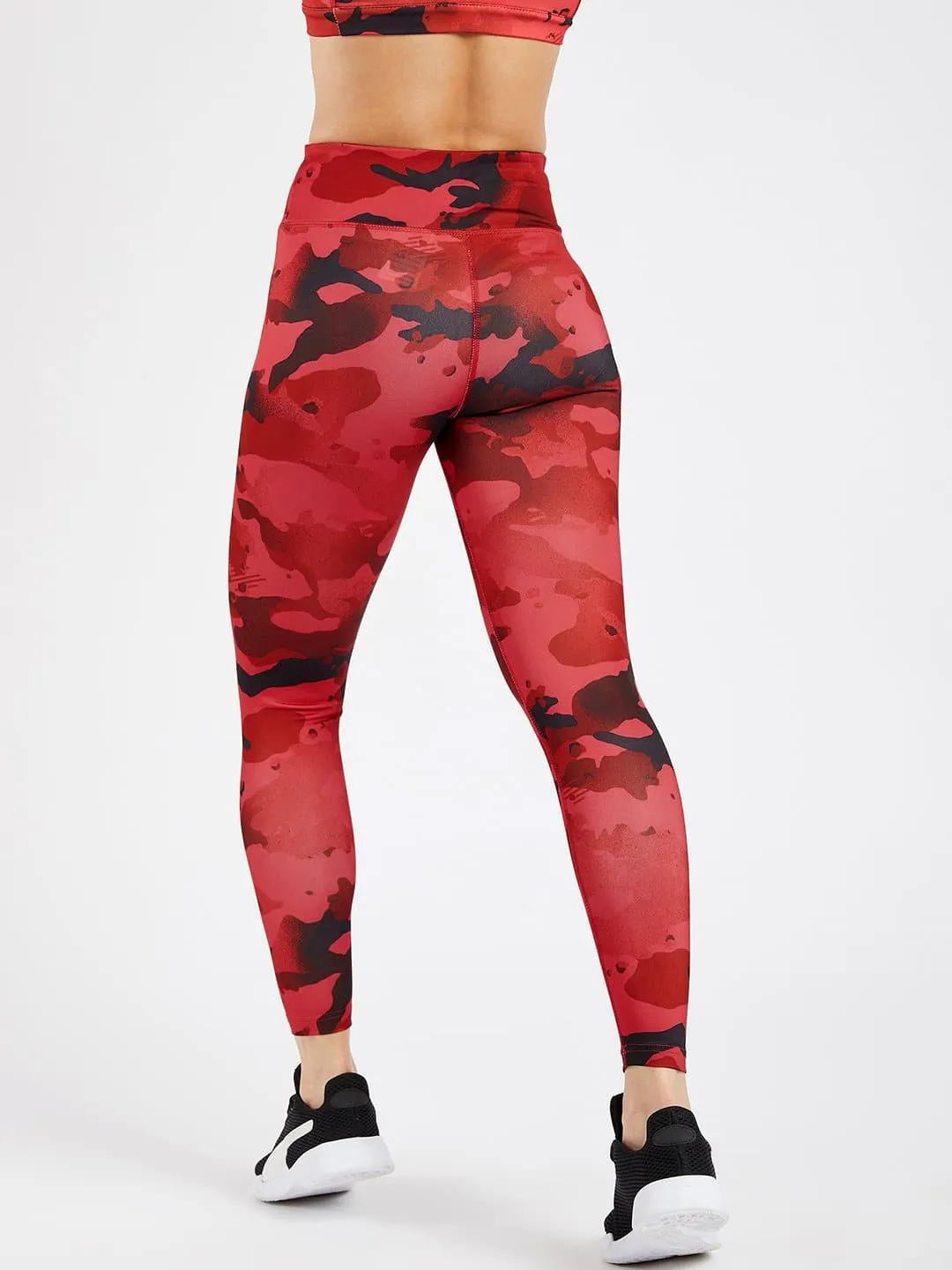 Essential Camo Printed Full Length Leggings#1