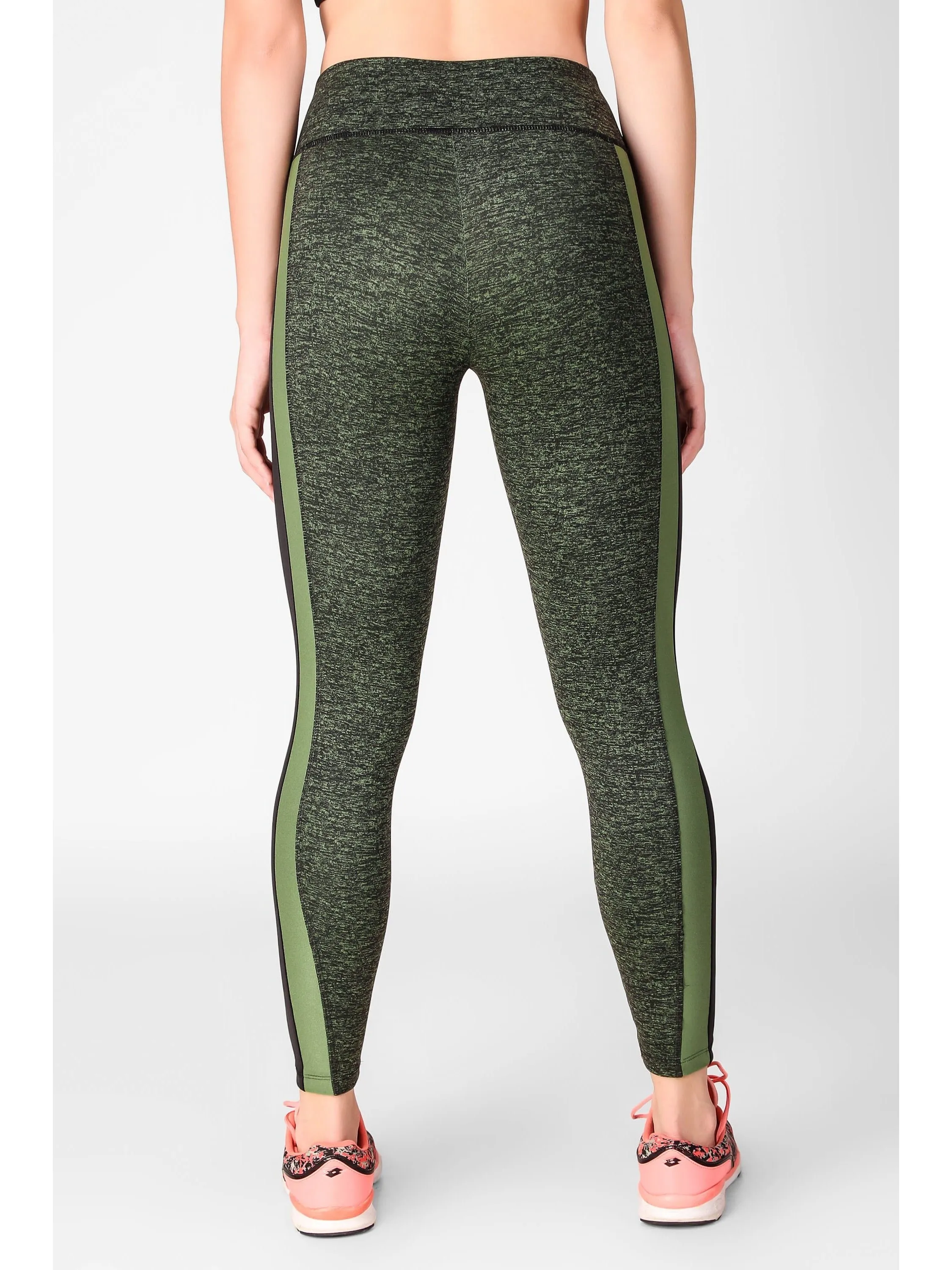 Essential Side Paneled Marl Leggings