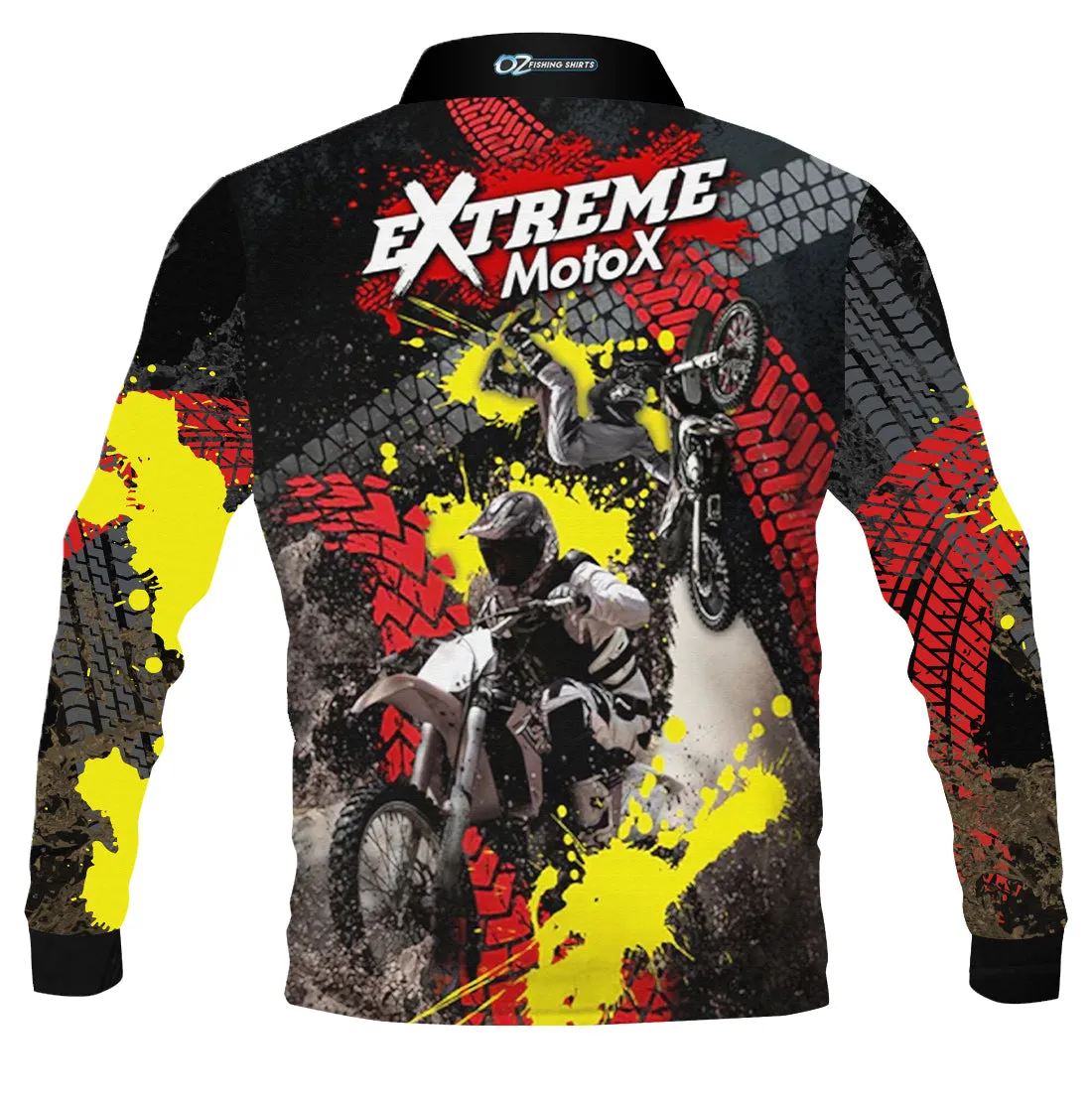 Extreme MotoX Fishing Shirt - Quick Dry & UV Rated