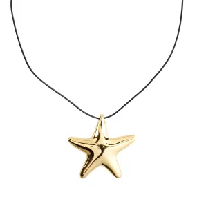 FORCE recycled necklace gold-plated