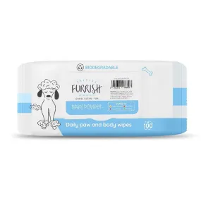 Furrish Daily Paw & Body Wipesbaby Powder