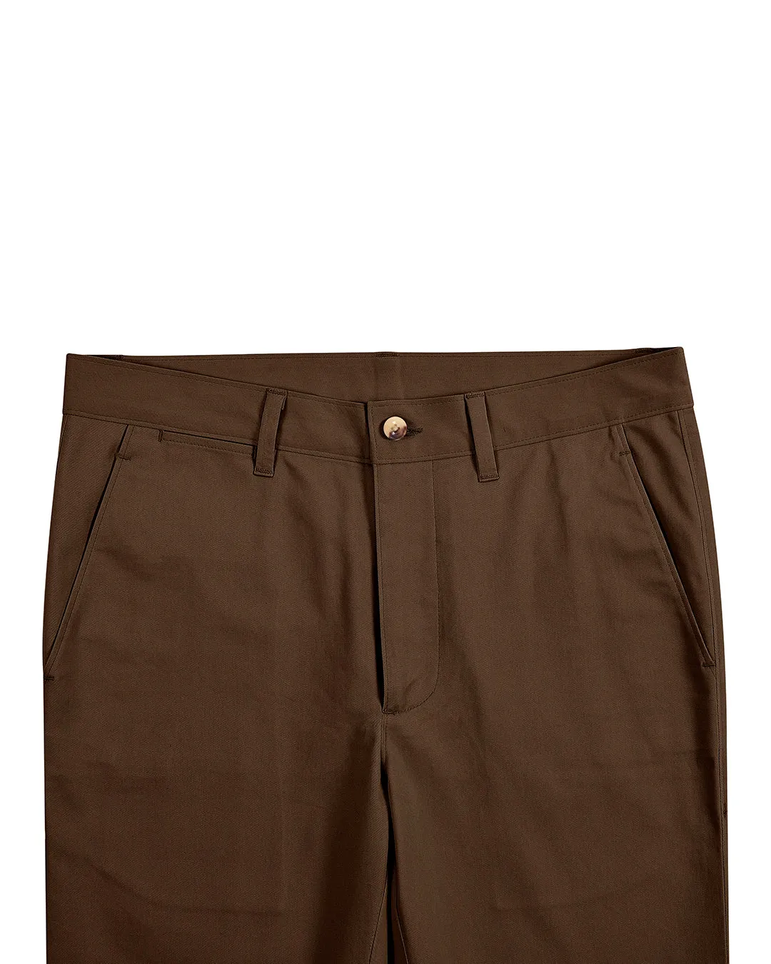 Genoa Chino Pant Coffee Brown