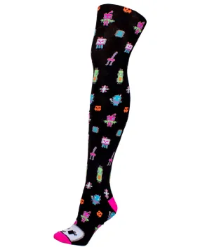 GIRLS ROBOT SOCKS LONG